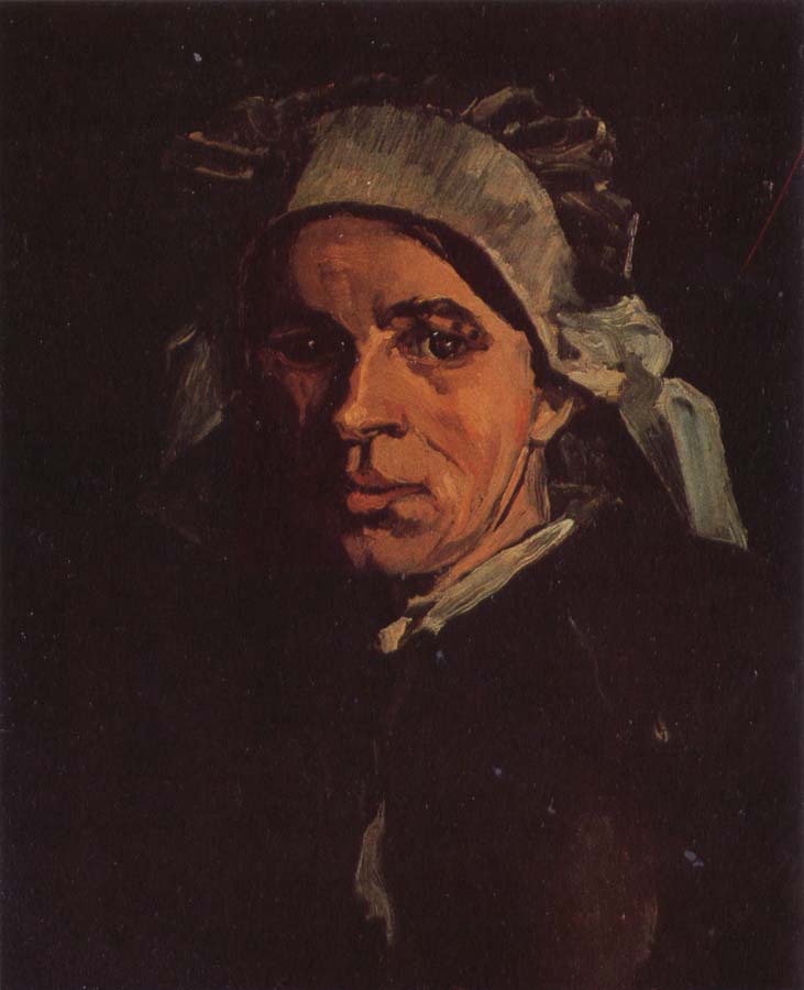 Head of a Peasant Woman with White Cap (nn04)